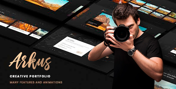 Arkus - Photography Portfolio WordPress Theme Logo